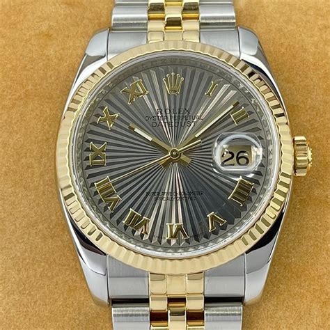 rolex datejust sunburst dial|rolex oyster steel watch.